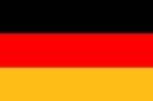 unbekannt © Die deutsche Bundesflagge hat natürlich horizontale Streifen. in den Farben Schwarz Rot Gold.