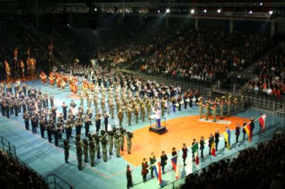 SMG , 2006 © Eindruck vom Finale der Militärmusikparad.