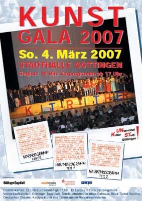 Pressefoto , 2007 © Poster zur KUNST-Gala 2007