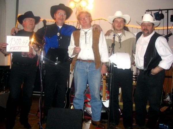 Pressefoto , 2007 © Die Braunschweiger Countryband "caliber 45".