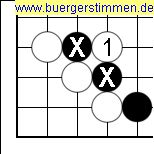 Pressefoto: http://www.buergerstimmen.de/ , 2010 © Mit ähnlicher Form könnte auch Weiß ein Doppelatari erzwingen, wenn er dran wäre