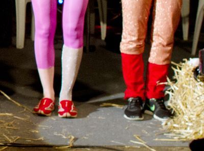 Foto vom Pressemelder: Foto vom Pressemelder erstellt von Johannes Eisele , 2012 © Im Zirkus darf nicht zu perfekt aussehen - weil