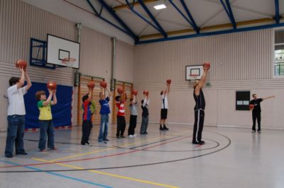 Pressefoto: Pressefoto , 2008 © Basketballtraining beim MTV-Grone